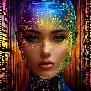 In the MATRIX II -13” x 19"  Fine Art Print - only six numbered prints made